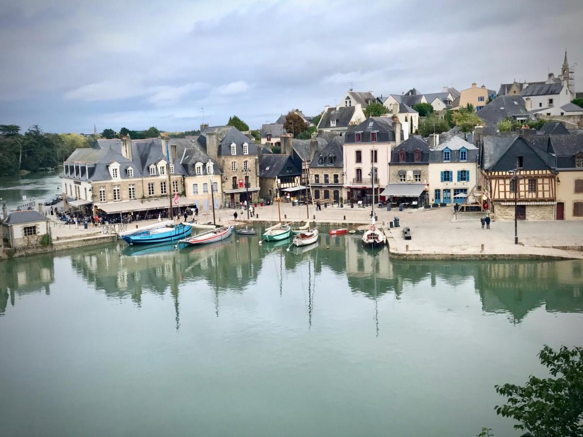 Appartement T2 Vue Sur La Riviere Avec Garage Privatif - Port De Saint-Goustan Auray Exteriör bild