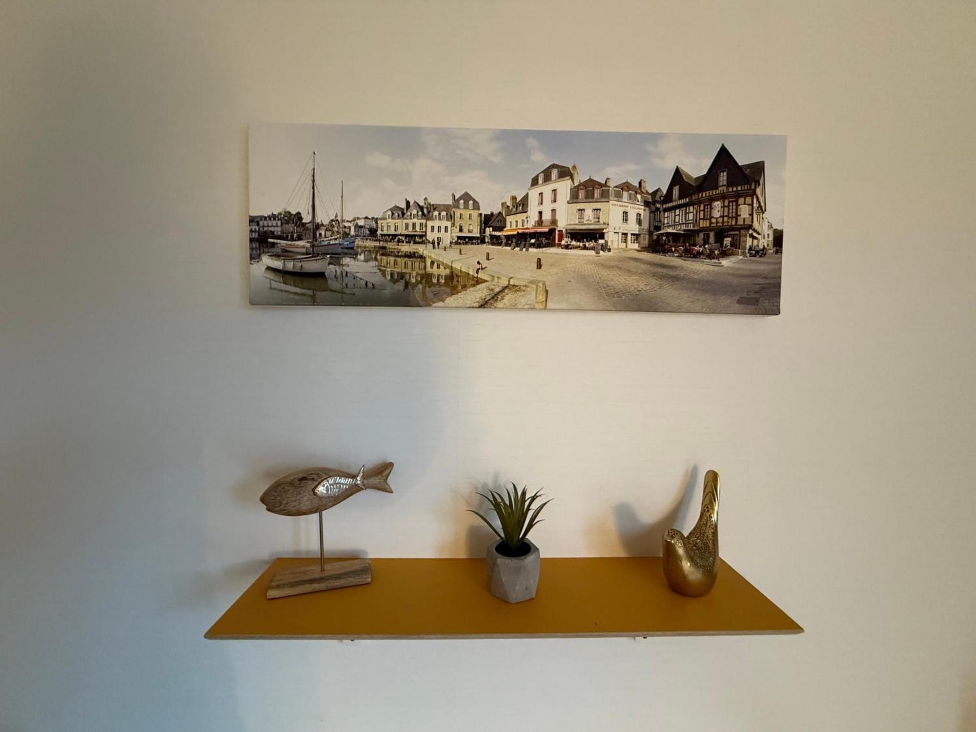 Appartement T2 Vue Sur La Riviere Avec Garage Privatif - Port De Saint-Goustan Auray Exteriör bild