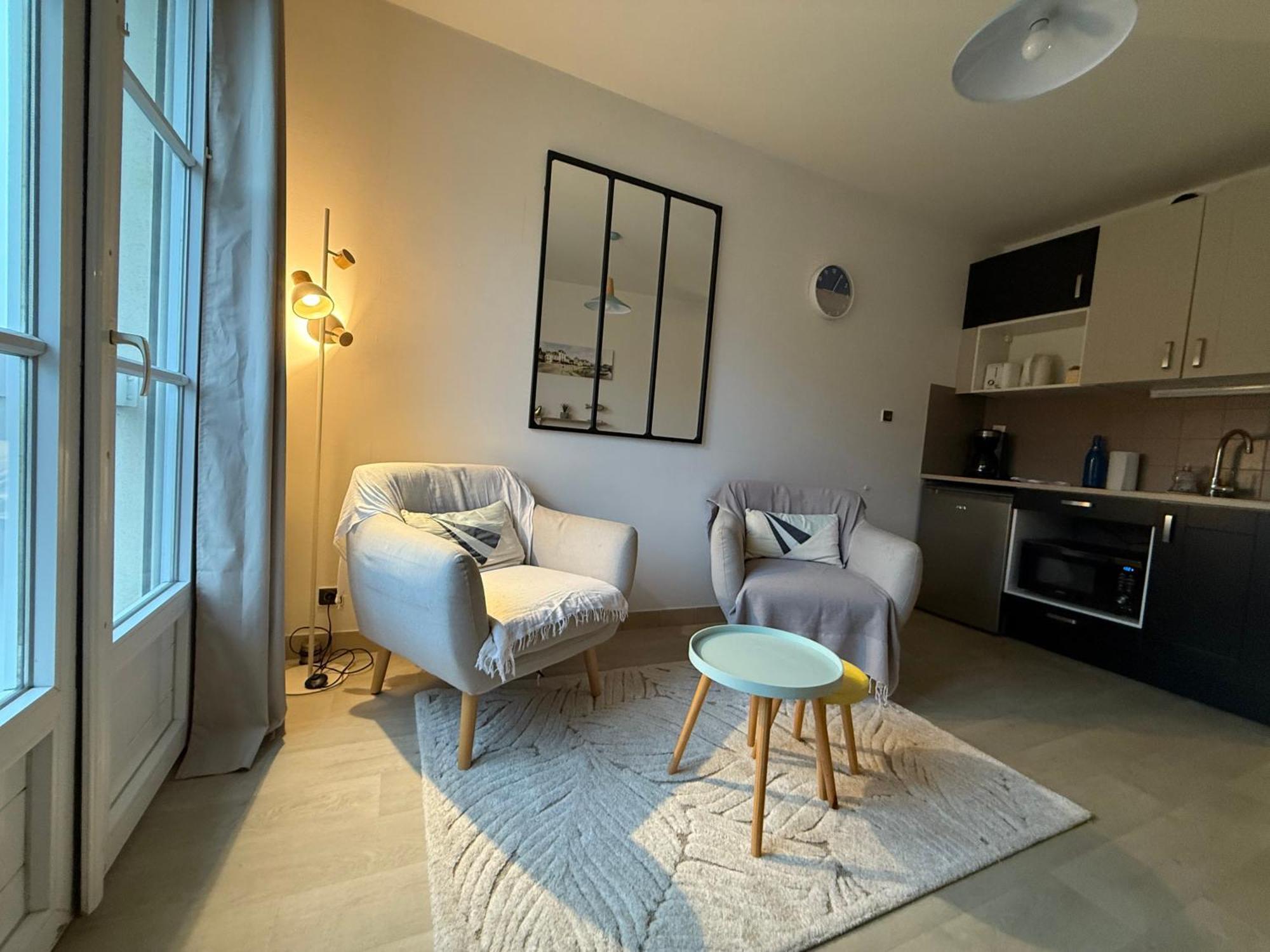 Appartement T2 Vue Sur La Riviere Avec Garage Privatif - Port De Saint-Goustan Auray Exteriör bild